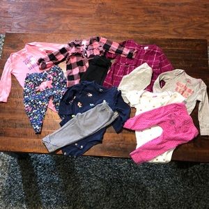 Lot of 5️⃣ Carter’s 12 month outfits!